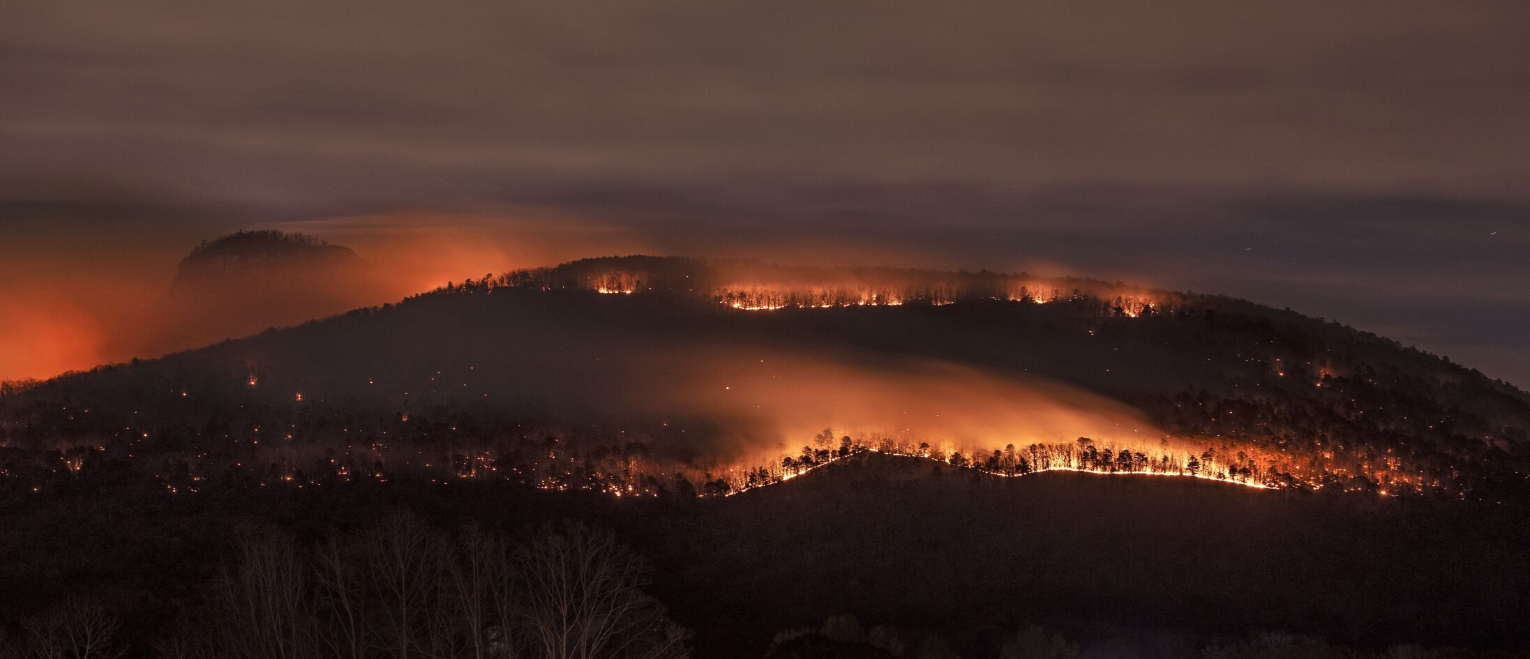 Pilot Mountain Fire